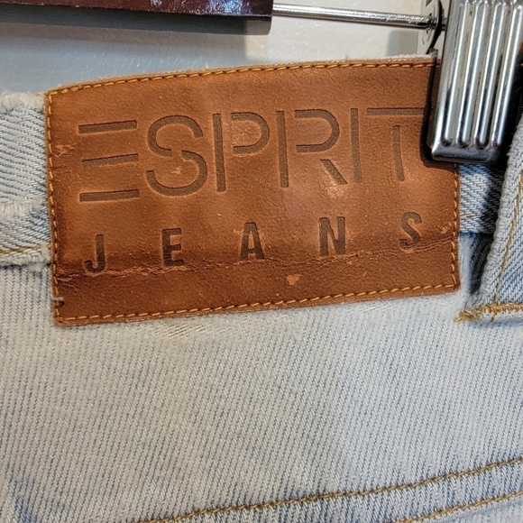 Vintage Cut-Off Esprit High Rise Shorts Mom Shorts Distressed Light was Size 11 - Picture 11 of 17